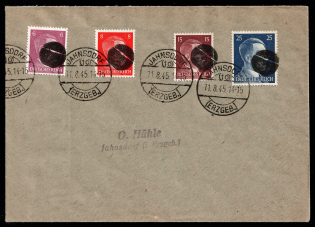 1945 Germany Local Post, Cover to Jahnsdorf