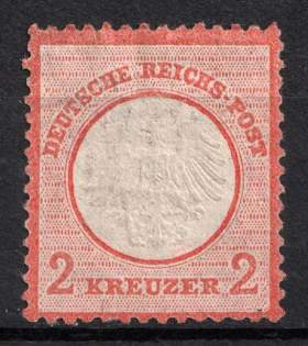 1872 2kr German Empire, Germany (Mi. 8, Canceled, CV $520)