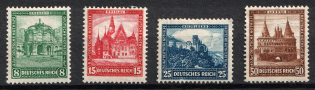 1931 Weimar Republic, Germany (Mi. 459 - 462, Full Set, CV $70)