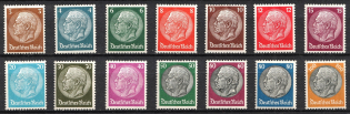 1933 Third Reich, Germany (Mi. 482 - 495, Full Set, CV $260)