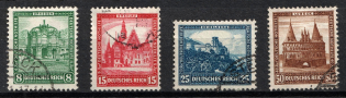 1931 Weimar Republic, Germany (Mi. 459 - 462, Full Set, Canceled, CV $180)