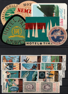 Germany, Europe & Overseas, Stock of Cinderellas, Non-Postal Stamps, Labels, Advertising, Charity, Propaganda (#186A)