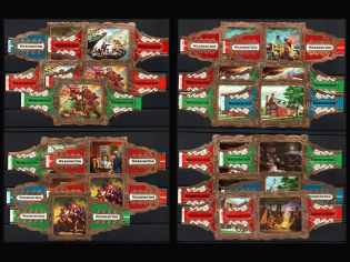 Washington Sigarenbandjes, Cigar Labels, United States, Stock of Cinderellas, Germany, Europe Non-Postal Stamps, Labels, Advertising, Charity, Propaganda (#194)