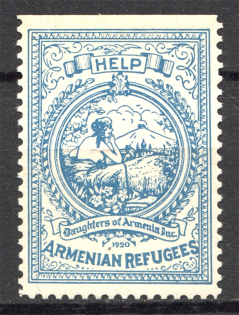 1920 Armenia Help for Armenian Refugees Civil War