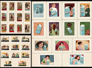 Germany, United States, Stock of Cinderellas, Non-Postal Stamps, Labels, Advertising, Charity, Propaganda (#22)