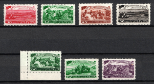 1948 Five-Year Plan in Four Years, Soviet Union, USSR (Full Set, MNH)