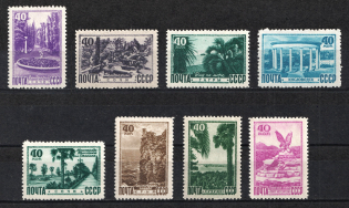 1949 Views of Crimea and Caucasus, Soviet Union, USSR (Full Set, MNH)