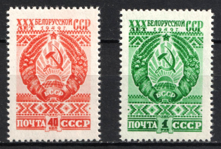 1949 The Belarus Republic, Soviet Union, USSR (Full Set, MNH)