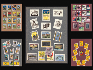 Germany, Stock of Cinderellas, Non-Postal Stamps, Labels, Advertising, Charity, Propaganda (#60)