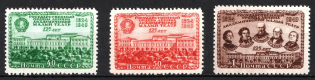 1949 125th Anniversary of the State Academic Maly Theater, Soviet Union, USSR (Full Set, MNH)