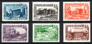 1950 Uzbek SSR, Soviet Union, USSR (Full Set, MNH)