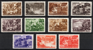 1947 The Reconstruction, Soviet Union, USSR (Perforated, Full Set)