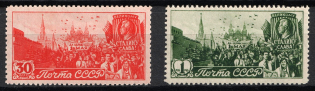 1947 The Labor Day May 1, Soviet Union, USSR (Full Set)