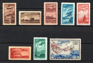1949 Airmail, Soviet Union, USSR (Full Set)