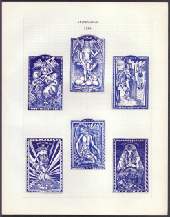 1914 For Peace, Netherlands, Stock of Cinderellas, Non-Postal Stamps, Labels, Advertising, Charity, Propaganda (#280)