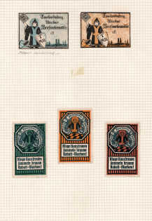 Munich, Germany, Stock of Cinderellas, Non-Postal Stamps, Labels, Advertising, Charity, Propaganda (#289)