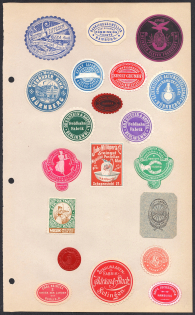 Germany, Stock of Rare Official Seals, Non-postals (#50)