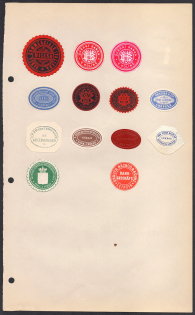 Germany, Stock of Rare Official Seals, Non-postals (#53)