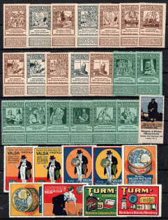 People's and Youth Book of Mainz, Germany, Stock of Rare Cinderellas, Non-postal Stamps, Labels, Advertising, Charity, Propaganda (#56)