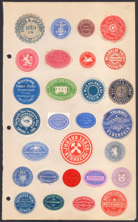 Germany, Stock of Rare Official Seals, Non-postals (#13)