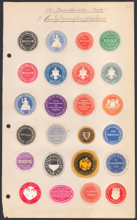 Germany, Stock of Rare Official Seals, Non-postals (#15)