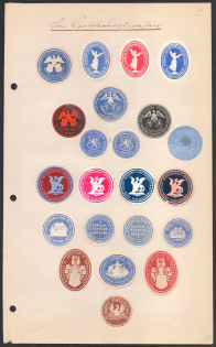 Germany, Stock of Rare Official Seals, Non-postals (#17)