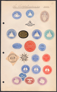 Germany, Stock of Rare Official Seals, Non-postals (#18)