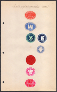 Germany, Stock of Rare Official Seals, Non-postals (#23)
