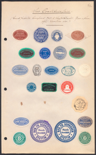 Germany, Stock of Rare Official Seals, Non-postals (#25)