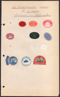 Germany, Stock of Rare Official Seals, Non-postals (#37)