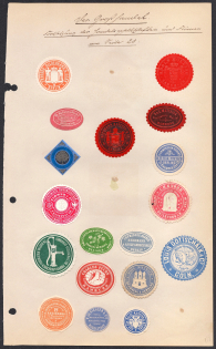 Germany, Stock of Rare Official Seals, Non-postals (#45)