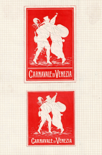 Carnival Venice, Stock of Cinderellas, Non-Postal Stamps, Labels, Advertising, Charity, Propaganda (#331)