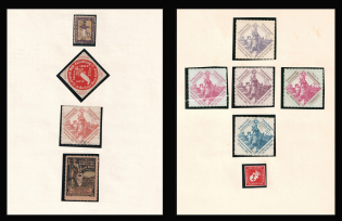 Germany, Stock of Cinderellas, Non-Postal Stamps, Labels, Advertising, Charity, Propaganda (#393)