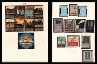 Exhibition, Germany, Stock of Cinderellas, Non-Postal Stamps, Labels, Advertising, Charity, Propaganda (#431)