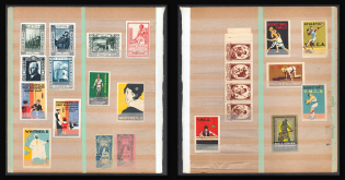 Worldwide, Stock of Cinderellas, Non-Postal Stamps, Labels, Advertising, Charity, Propaganda (#399)