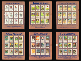 Tobler Chocolate, Germany, Stock of Cinderellas, Non-Postal Stamps, Labels, Advertising, Charity, Propaganda (#429)