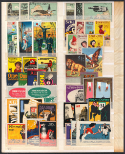 Germany, Ships, Navy, Stock of Cinderellas, Non-Postal Stamps, Labels, Advertising, Charity, Propaganda (#506)