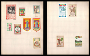 Civil Assistance Committee, Military, Army, Italy, Stock of Cinderellas, Non-Postal Stamps, Labels, Advertising, Charity, Propaganda (#523)