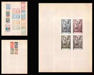 Public Aid Committee, Military, Italy, Stock of Cinderellas, Non-Postal Stamps, Labels, Advertising, Charity, Propaganda (#563)