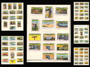 1913-15 Friedrichshafen, Airmail, Germany, Collection of Rare Cinderellas, Non-postal Stamps, Labels, Advertising, Charity, Propaganda (#90)