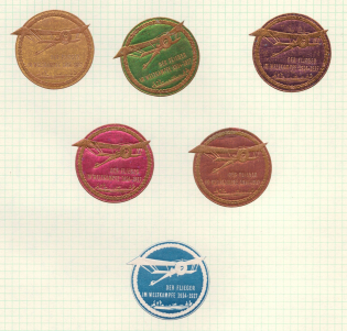 1914-17 World War Airmail, Germany, Stock of Rare Cinderellas, Non-postal Stamps, Labels, Advertising, Charity, Propaganda (#96)