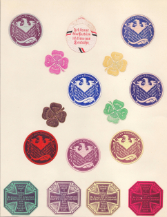 Germany, Stock of Rare Cinderellas, Non-postal Stamps, Labels, Advertising, Charity, Propaganda (#102)