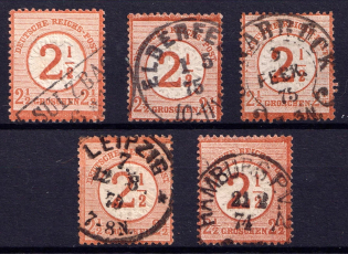 1874 German Empire, Germany (Mi. 29, Canceled, CV $420)