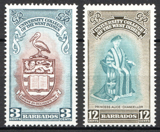 1951 Barbados British Empire (Full Set)