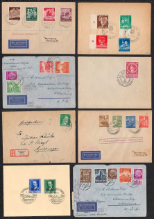 Germany, Stock of Covers (Readable Postmarks)