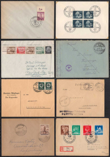 Germany, Stock of Covers (Readable Postmarks)