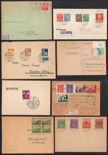 Germany, Stock of Covers and Postcards (Readable Postmarks)