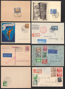 Germany, Stock of Covers and Postcards (Readable Postmarks)