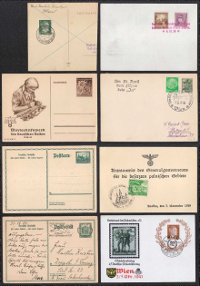 Germany, Stock of Covers and Postcards (Readable Postmarks)