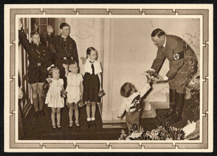 1939 Adolf Hitler, Third Reich, Germany, Postal Card (Wunsiedel Postmark)